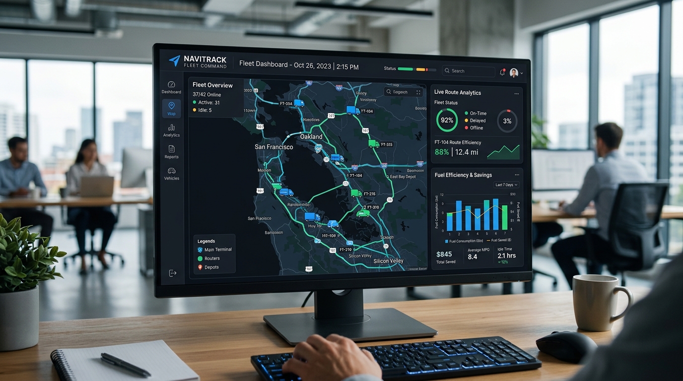 Fleet GPS Tracking - Social & PPC Growth