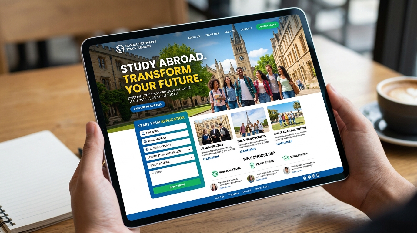 Study Abroad - Multi-Channel Digital Marketing