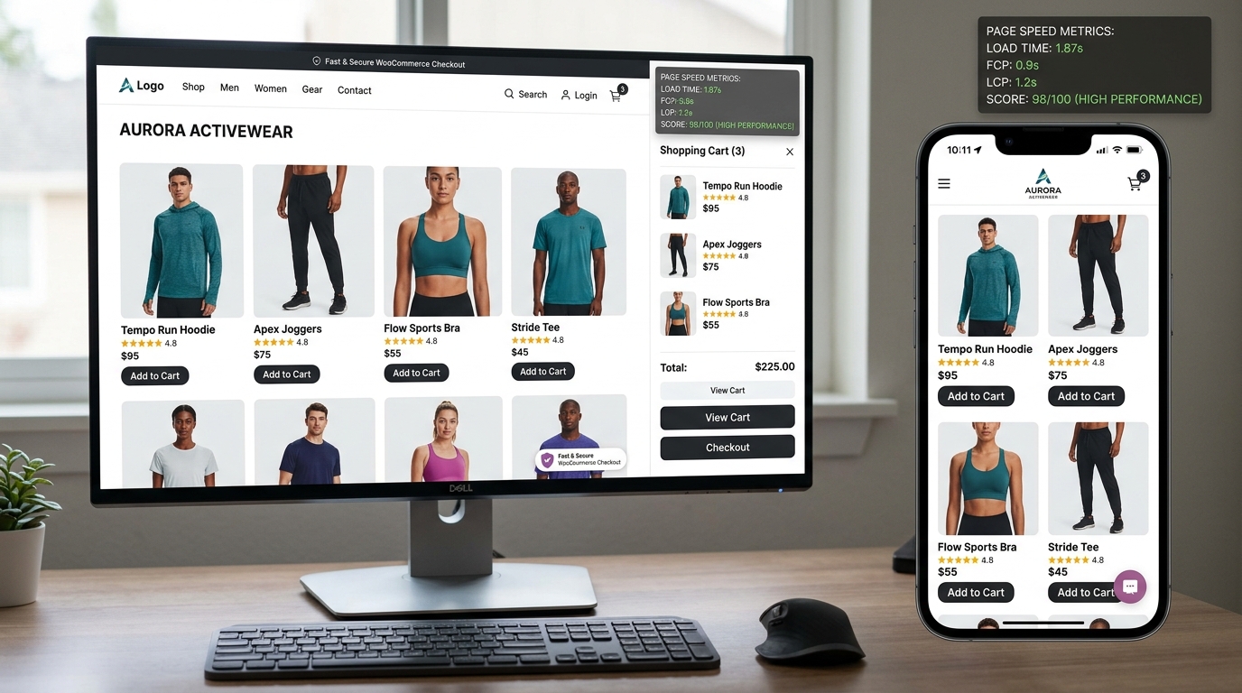 WordPress & WooCommerce Web Design Portfolio